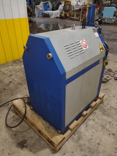 2" x 2" x 3/8" TAURING MODEL #SAF DS60 HYDRAULIC ANGLE ROLL BENDER, NEW 2003: STOCK #22814