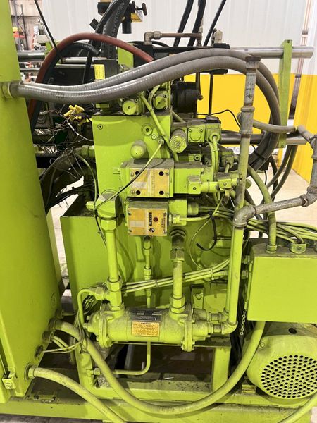 40 TON GLUCO MODEL #HVS40 HORIZONTAL INJECTION MOLDING MACHINE: STOCK #20108