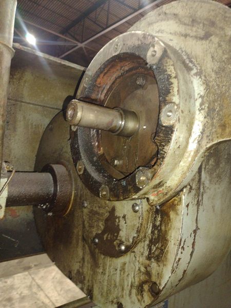 36 TON X 8' NIAGARA MODEL #1B36-6-8 MECHANICAL PUNCH PRESS: STOCK #23465