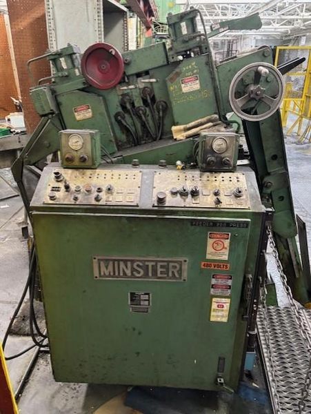 10000 LB X 14" MINSTER SERVO FEEDLINE