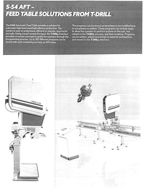 T-DRILL TUBE COLLAR MACHINE