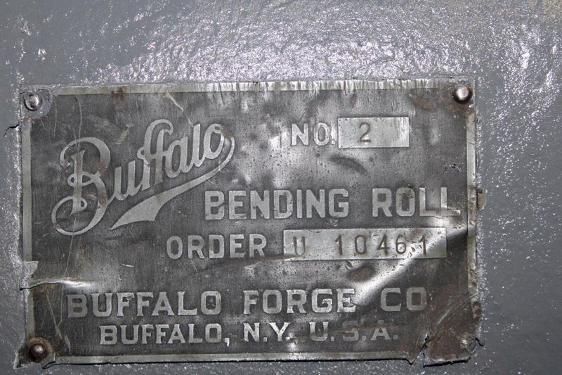 4" X 4" X 5/8" BUFFALO ANGLE ROLL