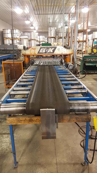 14 STAND B & K 3.5" ARBOR ROLLFORMER LINE