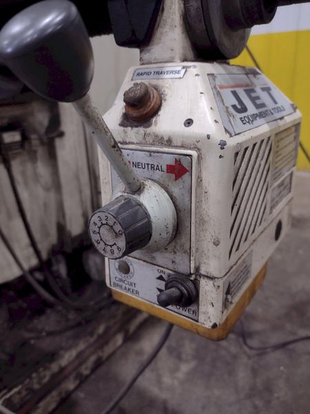 3 HP JET MODEL #JTM-1054 VERTICAL RAM TYPE MILL: STOCK #22336