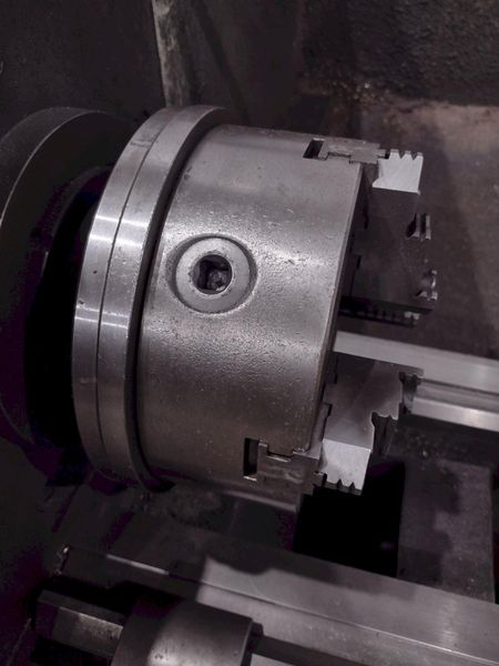 13" X 50" CLAUSING COLCHESTER MODEL #13 ENGINE LATHE 1.65" HOLE: STOCK #23357