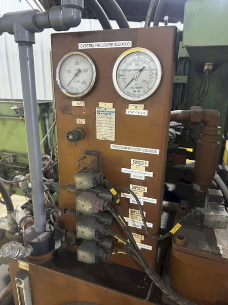 HERTWICH ENGINEERING MODEL #HE-300-30/A SWARF PUCK BRIQUETTER PRESS MACHINE: STOCK #23345