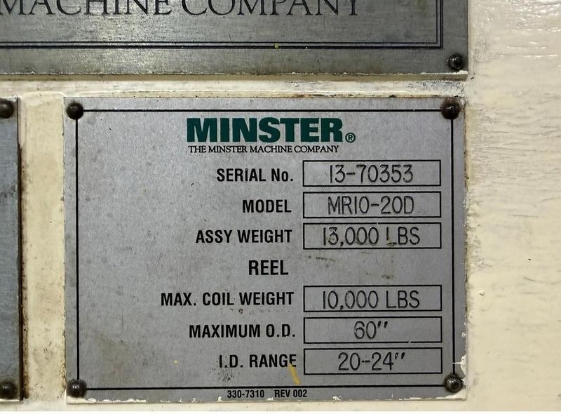 150-ton Minster "Piece-Maker" Back Geared Straight Side Press Model P2-150-60 For Sale, Year 199