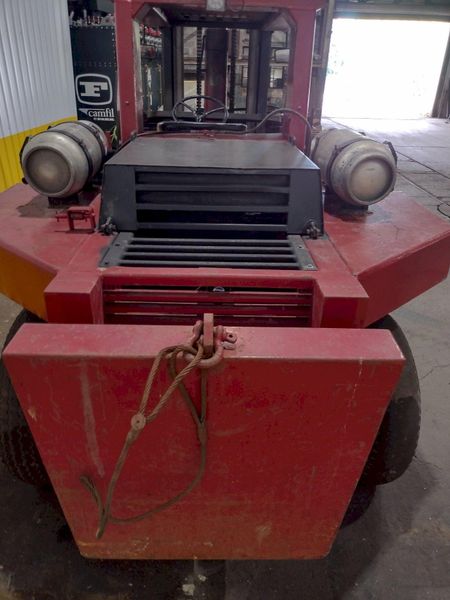 30,000 LB TAYLOR MODEL #TC22 OUTDOOR YARD FORK TRUCK: STOCK #18137