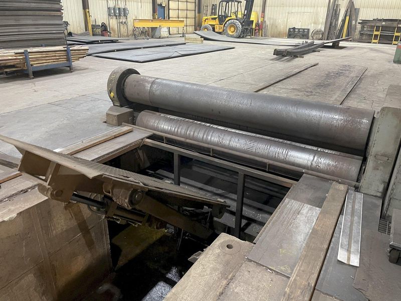 10' X 1-3/16" BERTSCH CENTURY II HYDRAULIC PLATE ROLL: STOCK #14196
