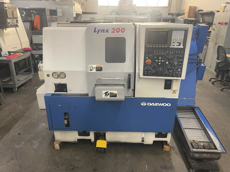 2000 DAEWOO Lynx 200A CNC Lathe