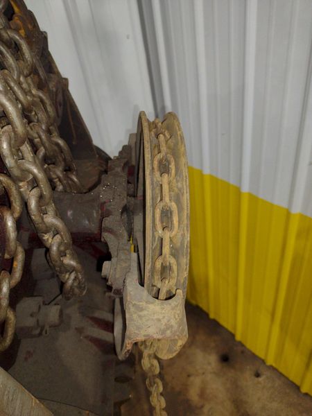 5 TON 10,000 LBS BOBCAT POWER CABLE HOIST WITH TROLLEY: STOCK #18936