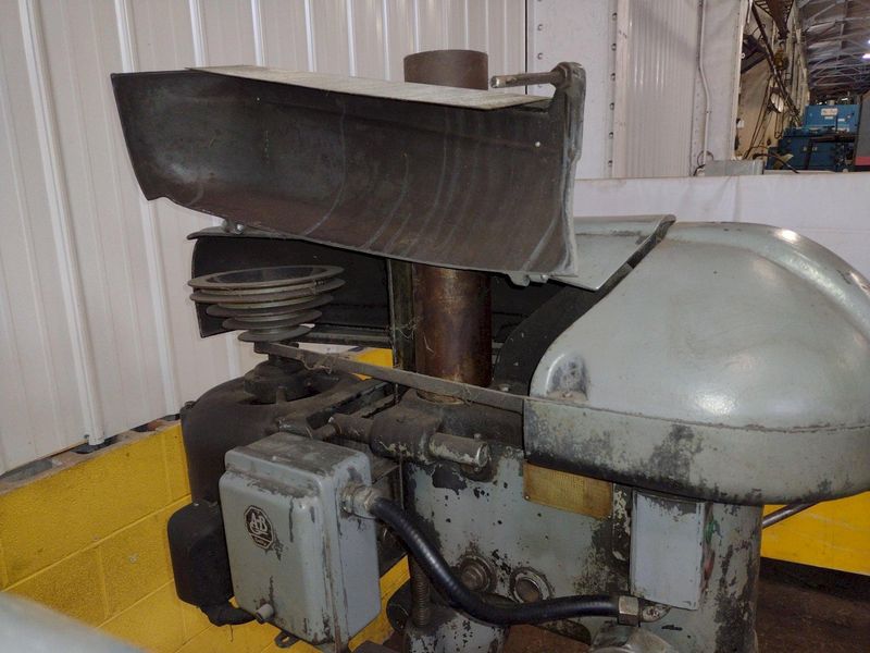 2 SPINDLE 20" ATLAS CLAUSING MODEL #1800 GANG DRILL WITH POWER FEED: STOCK #16676