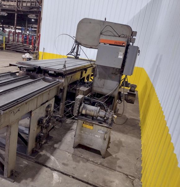 26" X 144" DOALL MODEL #2618-H-B HEAVY DUTY VERTICAL PLATE SAW: STOCK #19606