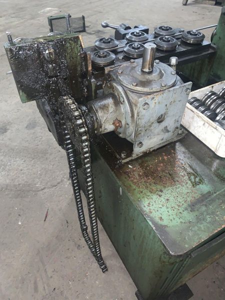 1/2" RMG MODEL SB-KS1207-02 TWO PLANE STRAIGHTENER WITH FEED: STOCK #12448