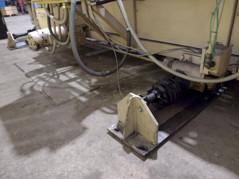 10 STAND X 2.5" X 21" KANE & ROACH MODEL #2ST-CRFM ADJUSTABLE WIDTH "C & Z PROFILE" ROLLFORMER: