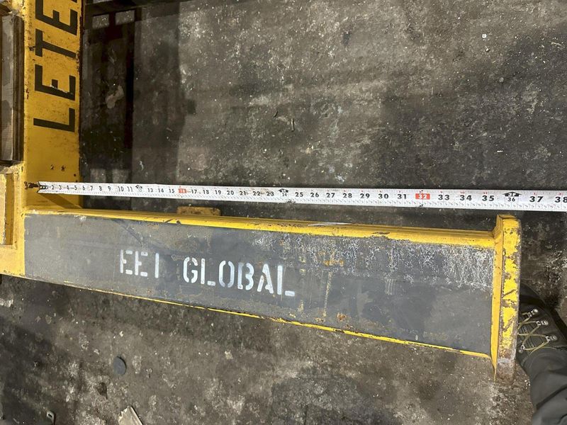 8,000 LBS X 10' X 8' LETELLIER 4-ARM SPREADER BAR LIFT BEAM WITH CENTERING ADJUSTMENT: STOCK #21