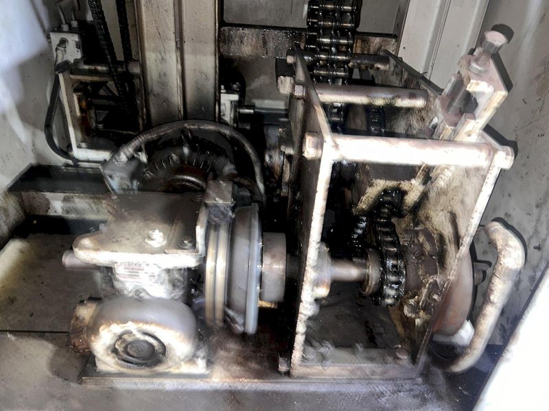 40" X 12,000 LBS X .110" ROWE COIL REEL, CAR, & STRAIGHTENER FEED LINE: STOCK #21627