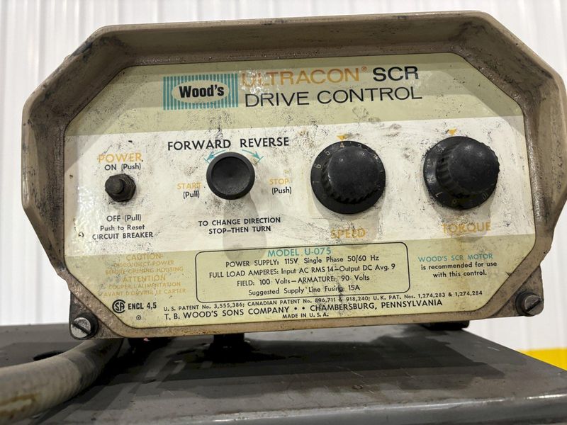 AMS & EXCEL MODEL #MPC0N30 ELECTRICAL CONTROLS, USED FOR TUBE MILL: STOCK #21147