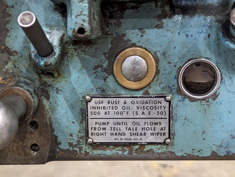 17" x 54" LEBLOND MODEL #3D REGAL ENGINE LATHE, 1.75" HOLE: STOCK #20405