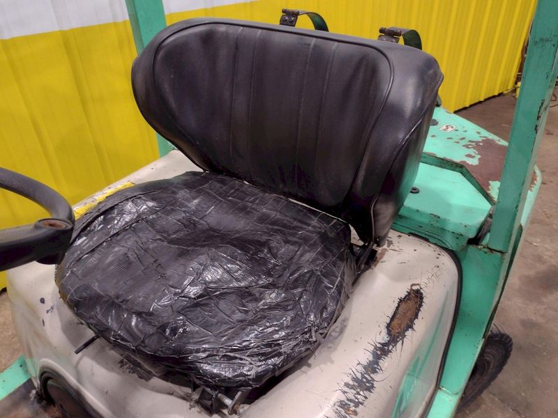 5,000 LB MITSUBISH MODEL #QA14  PROPANE FORKLIFT TRUCK: STOCK #19603