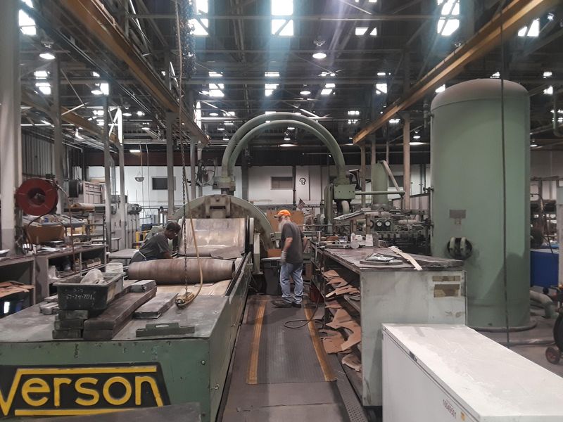 41,000 TON VERSON WHEELON FLUID FORMING PRESS: STOCK #10589