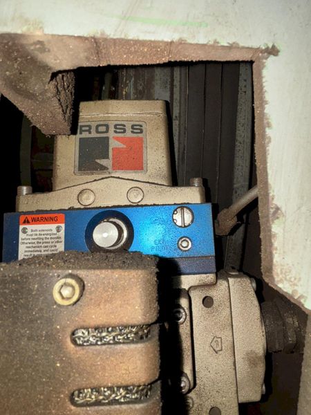 45 TON BLISS MODEL #C45 OBI STAMPING PRESS 2.5" STROKE: STOCK #22434