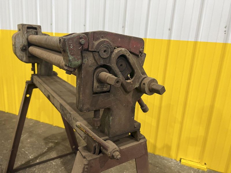 36" X 18 GAUGE PEXTO MODEL #390-F PLATE BENDING ROLL STOCK #18949