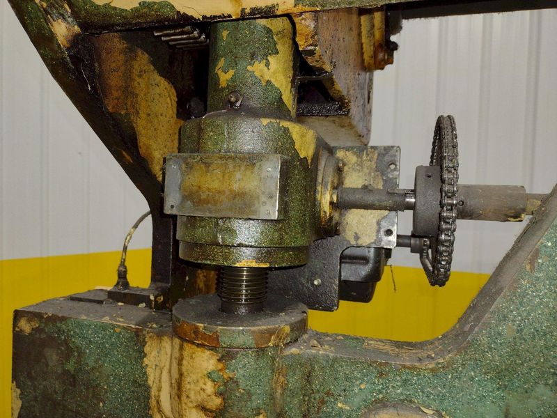 45 TON X 6' CHICAGO D&K MODEL #56-A MECHANICAL PRESS BRAKE WITH CNC BACK GAUGE: STOCK #19652