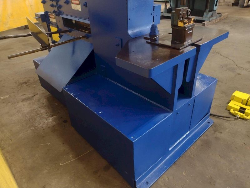 80 TON MIDWEST MODEL #150-80DE HYDRAULIC IRONWORKER: STOCK #17220