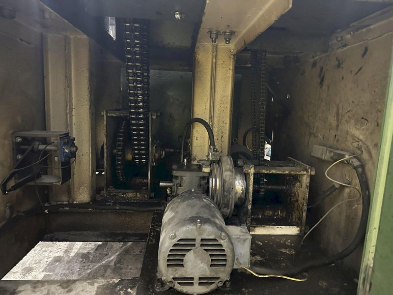 12,000 LB X 50" ROWE MODEL #12050-DSV MOTORIZED COIL REEL UNCOILER & COIL CAR: STOCK #21979