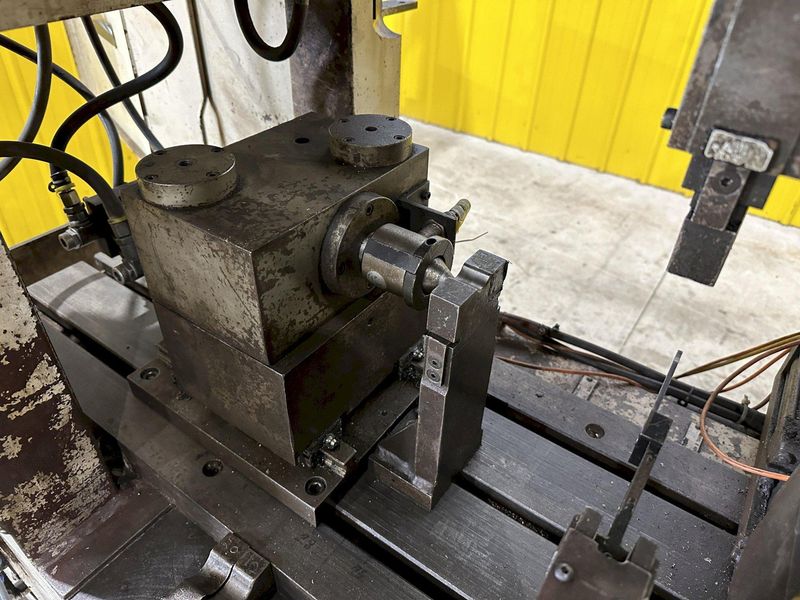 25 TON EITEL MODEL ASP-25 SERVO DRIVEN AUTOMATIC BAR & ROD PRECISION STRAIGHTENING PRESS: YOBRO