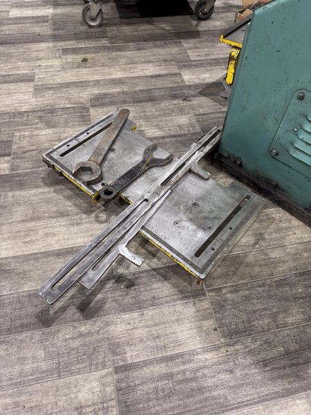 120 TON PIRANHA P120 HYDRAULIC IRONWORKER: STOCK #80681