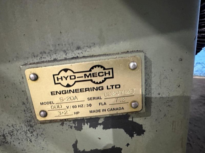 13" X 18" HYDMECH MODEL S20A HORIZONTAL BAND SAW: STOCK #77533