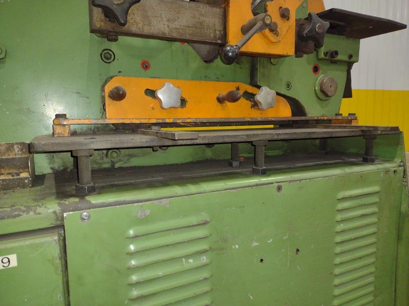 66 TON PEDDINGHAUS MODEL #66/110 PEDDIMASTER HYDRAULIC IRONWORKER: STOCK #22239