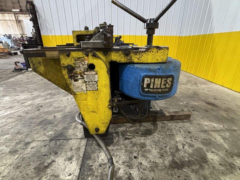 1.25" PINES MODEL #1-1/4 HIGH SPEED  ROTARY HYDRAULIC BAR, TUBE & PIPE BENDER, DIAL A BEND V CON