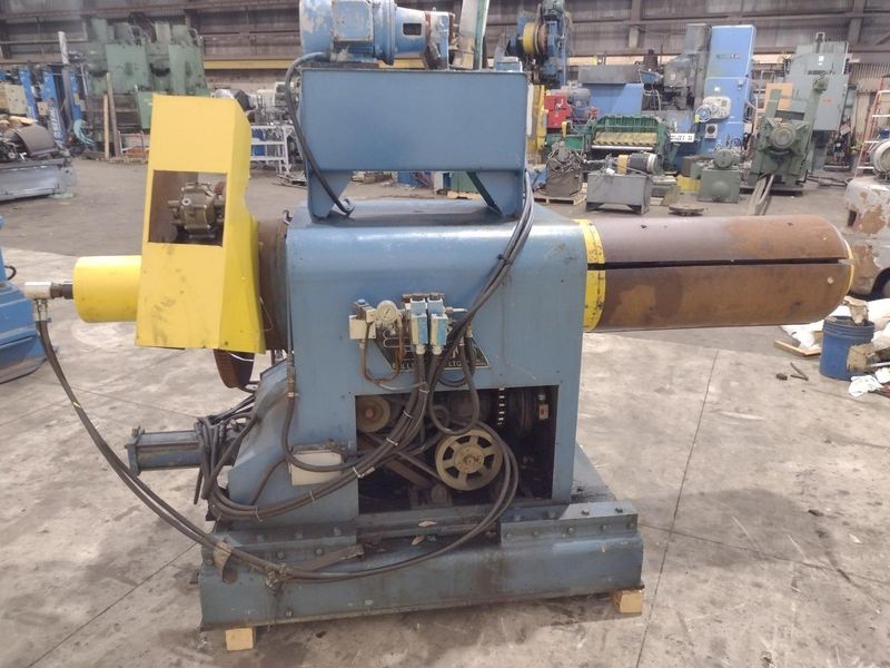 10,000 LB X 42” B&K MOTORIZED UNCOILER COIL REEL : STOCK #22955