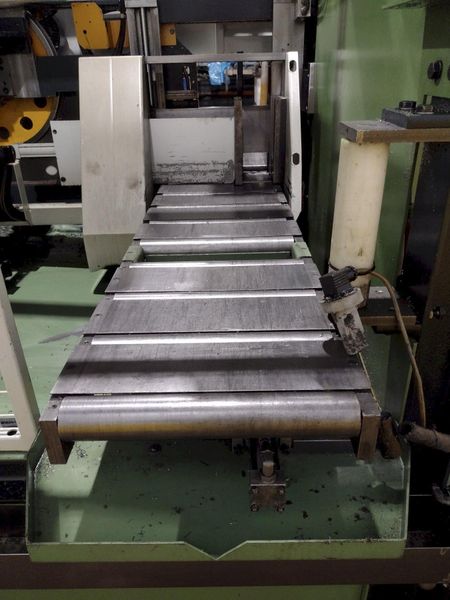 13.4" X 13.4" MISSLER MODEL #DEB-340-CE AUTOMATIC HORIZONTAL BANDSAW, NEW 2000: STOCK #19627