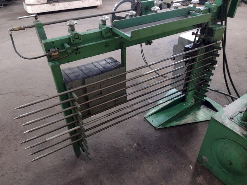 4-1/8" X 48" CARSON MODEL CHP-1H TUBE END PUNCH FORMING MACHINE: STOCK 17891