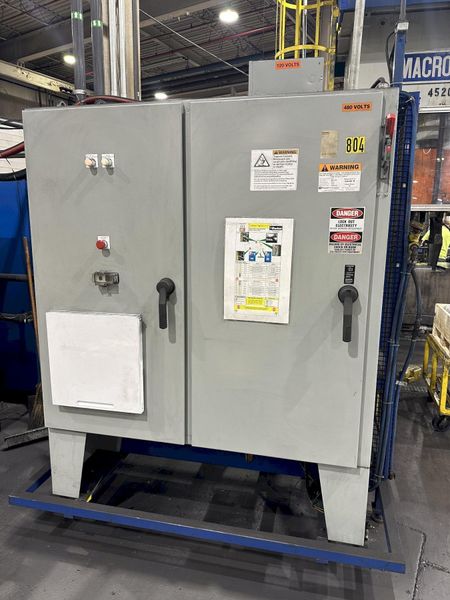 2013 - 800 TON MACRODYNE PRESS & BILLET HEATING INDUCTION SERVICES FORGING SYSTEM: STOCK #20205