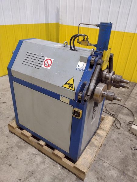 2" x 2" x 3/8" TAURING MODEL #SAF DS60 HYDRAULIC ANGLE ROLL BENDER, NEW 2003: STOCK #22814