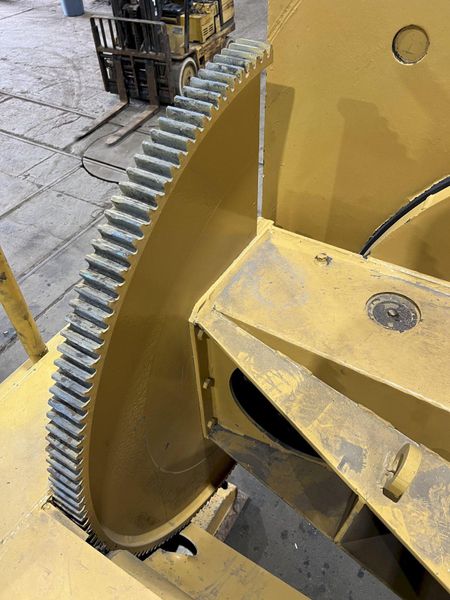 50,000 LBS ARONSON MODEL #GE500 POWERED WELDING POSITIONER: STOCK #18546