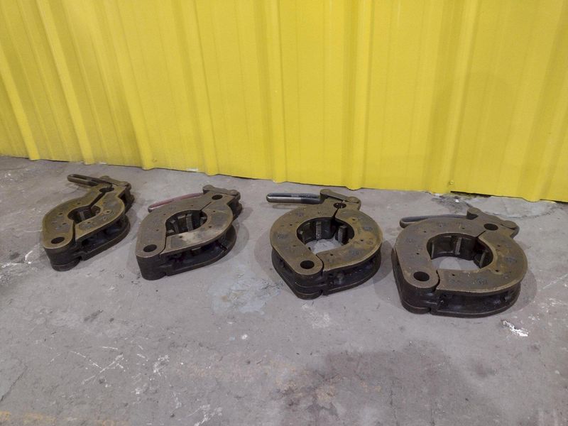 4" TOLEDO BEAVER MODEL #1-2-4 BOLT & PIPE THREADER: STOCK #20776