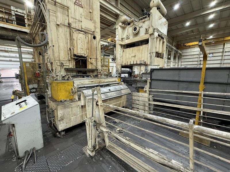 30,000 lbs. x 72" Coe Press Equipment Coil Feed Line, 3 Complete Lines Available for Sale!