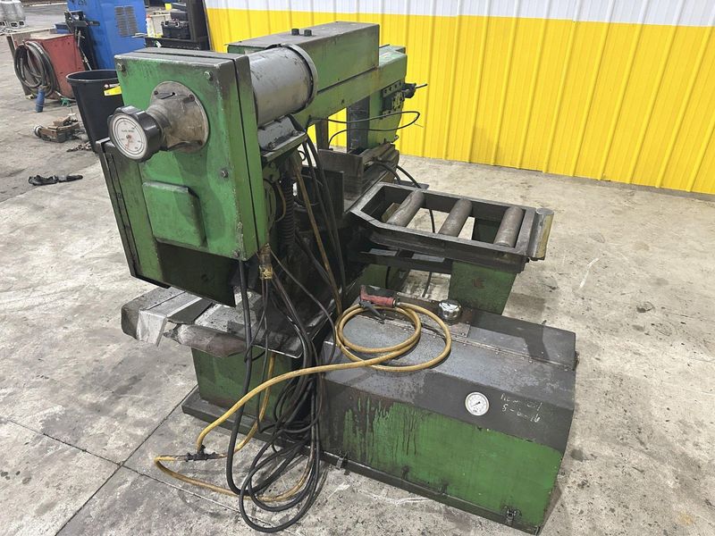 13" X 18" HYD-MECH MODEL #S-20P SWIVEL MITRE HORIZONTAL BANDSAW: STOCK #22384