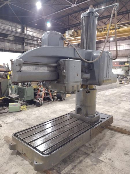 6' x 19" CARLTON MODEL #4A RADIAL ARM DRILL: STOCK #21897