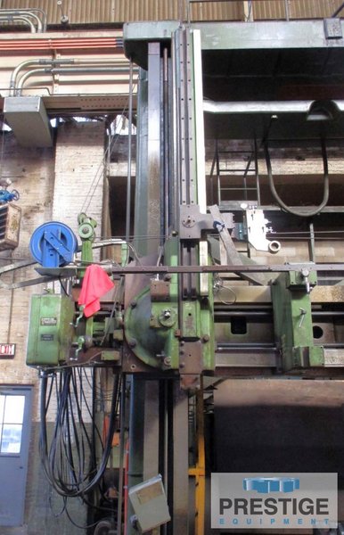 144" Giddings & Lewis VBM, 150" Swing, 186" Under Rail, 150 Ton Weight Cap., Acu-Rite, DRO, 75 HP, #43437