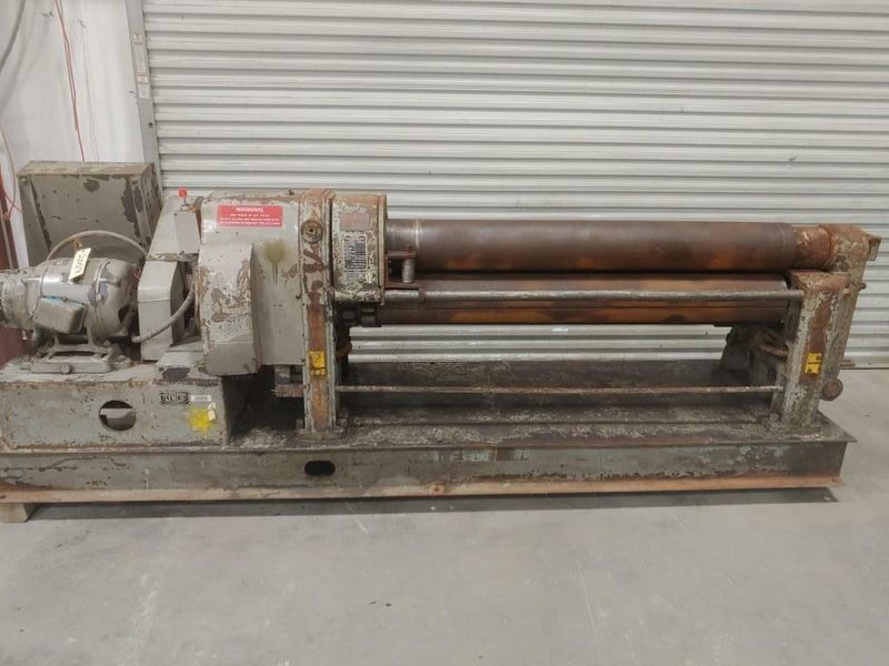 5' x 5/16" WEBB INITIAL PLATE BENDING ROLLS: STOCK #73789