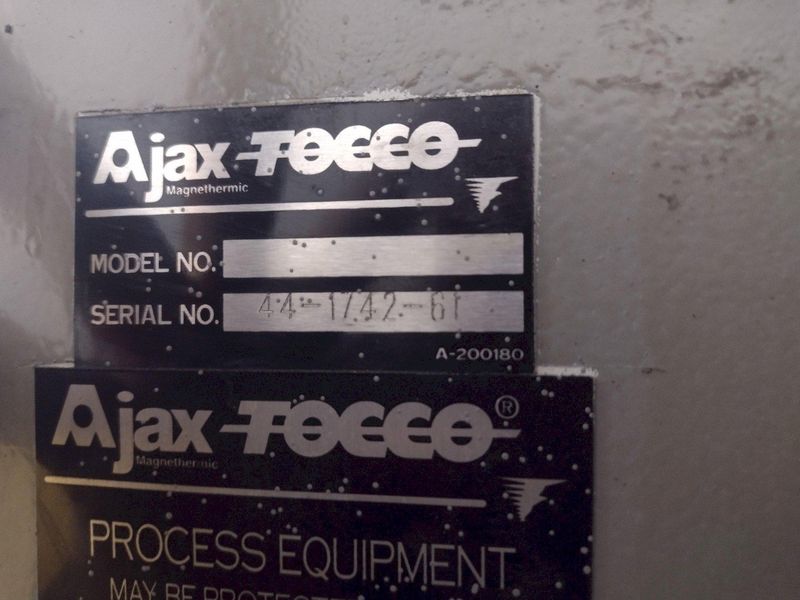 250 KW AJAX TOCCO "PACER" INDUCTION HARDENING SCANNER SYSTEM WITH MAGNESCAN QS CONTROLS: STOCK #