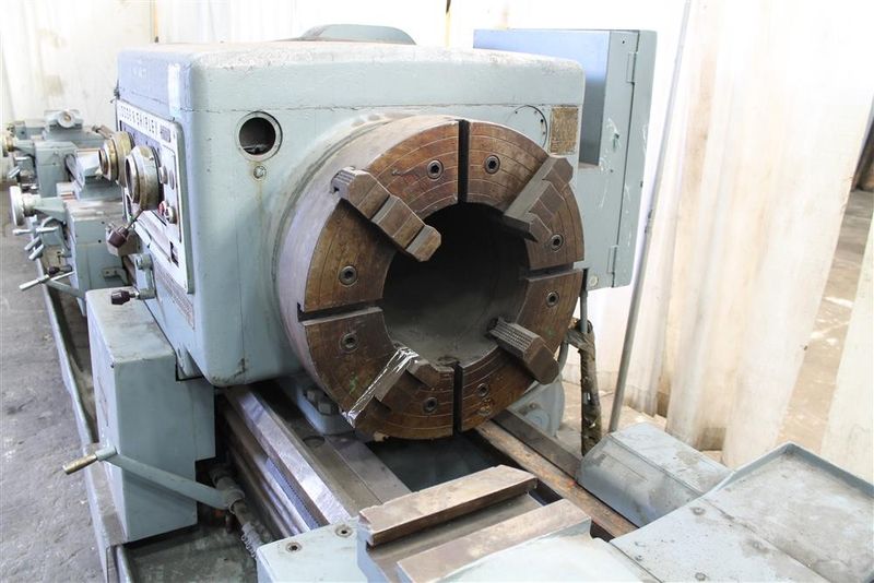 28" X 96" & 240" LODGE & SHIPLEY HOLLOW SPINDLE ENGINE LATHE, 12-5/8" HOLE: #10924