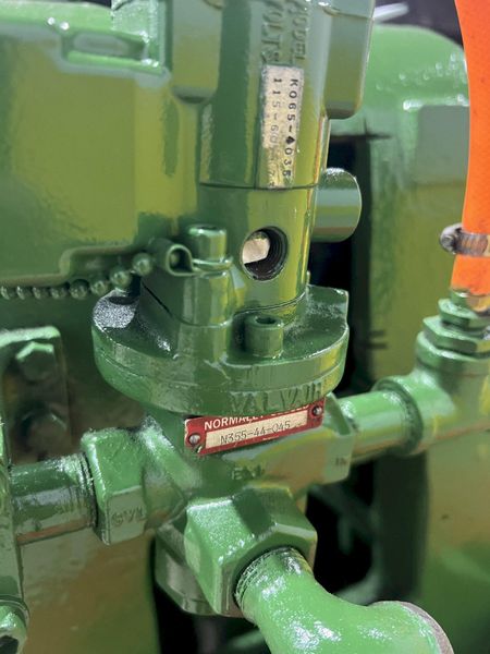 25 TON YODER MODEL #P-25 MECHANICAL CUTOFF PRESS, 2.25" STROKE : STOCK #20524